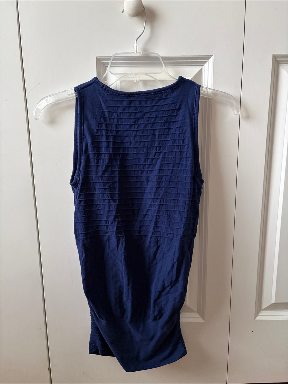 ATHLETA Derek Lam 10C Seamless Union Navy Blue Tank Top Size Small - Picture 3 of 4